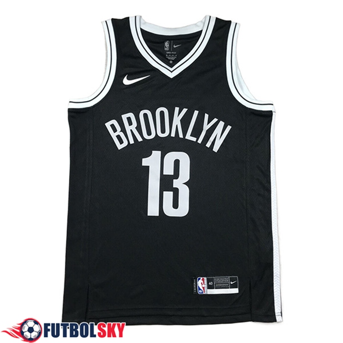 Camisetas Brooklyn Nets (HARDEN #13) 2023/24 Negro