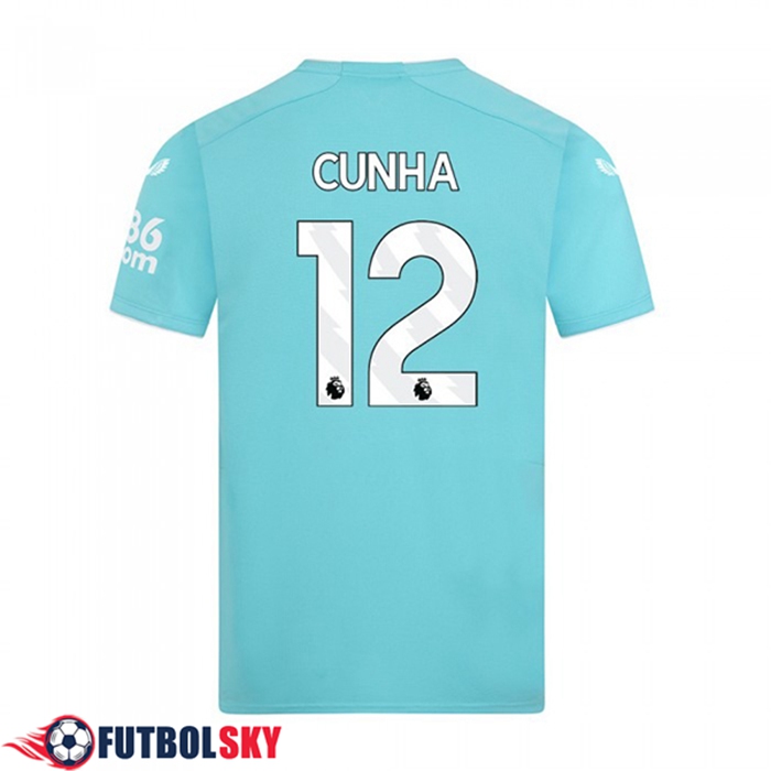 Camisetas De Futbol Wolves (CUNHA #12) 2023/2024 Tercera