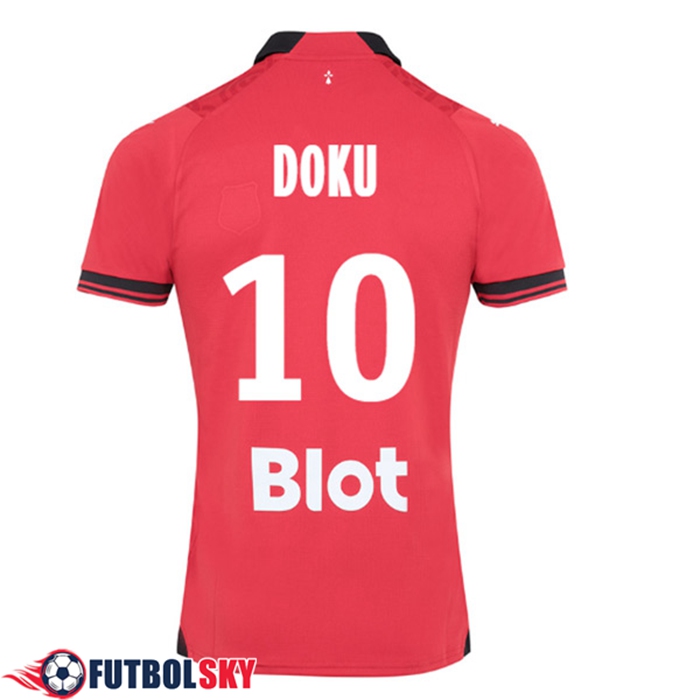 Camisetas De Futbol Stade Rennais (DOKU #10) 2023/2024 Primera