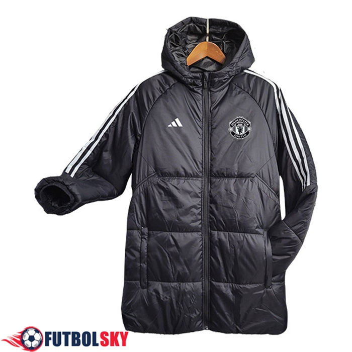 Nueva Plumas Con Capucha Manchester United Blanco 2023/2024