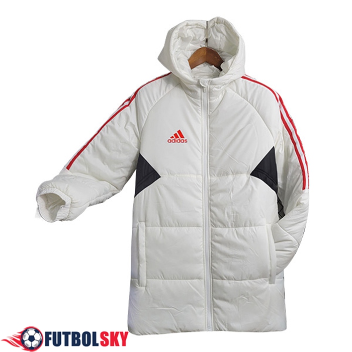 Nueva Plumas Con Capucha Adidas Blanco 2023/2024