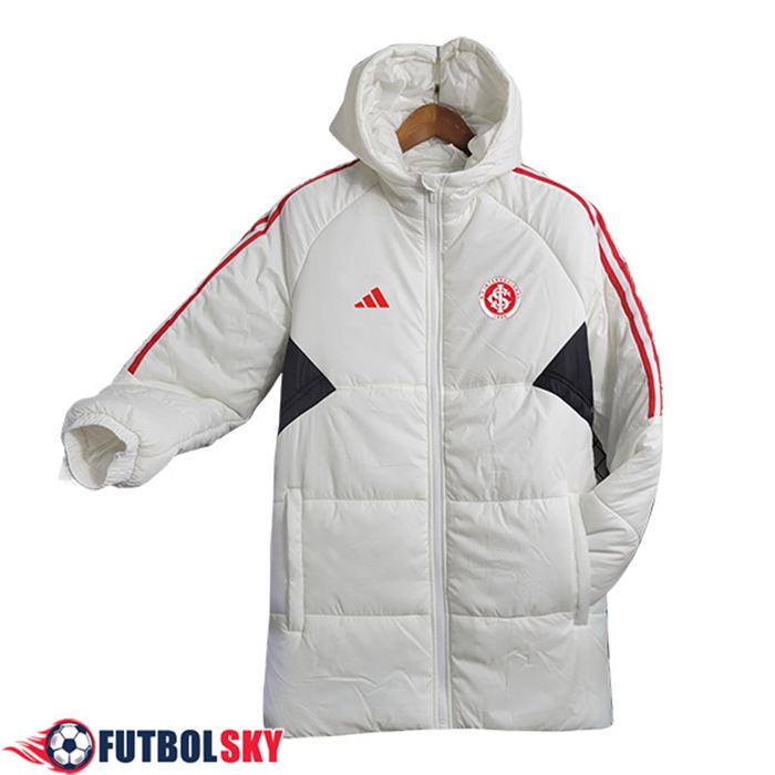 Nueva Plumas Con Capucha Internacional Blanco 2023/2024