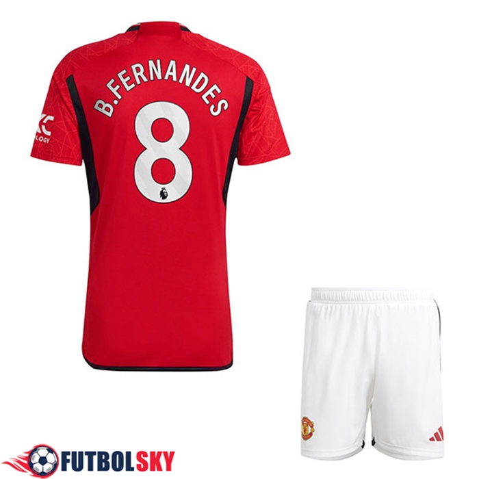 Flocage Officiel Bruno Fernandes #8 – Manchester United 3e Maillot 2024-25 – SPORT ID