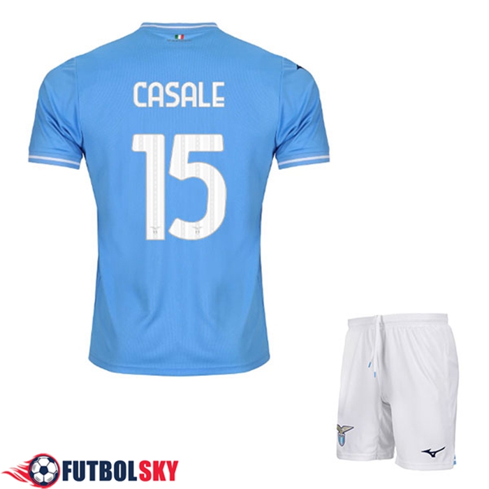 Camisetas De Futbol SS Lazio (CASALE #15) Ninos 2023/2024 Primera