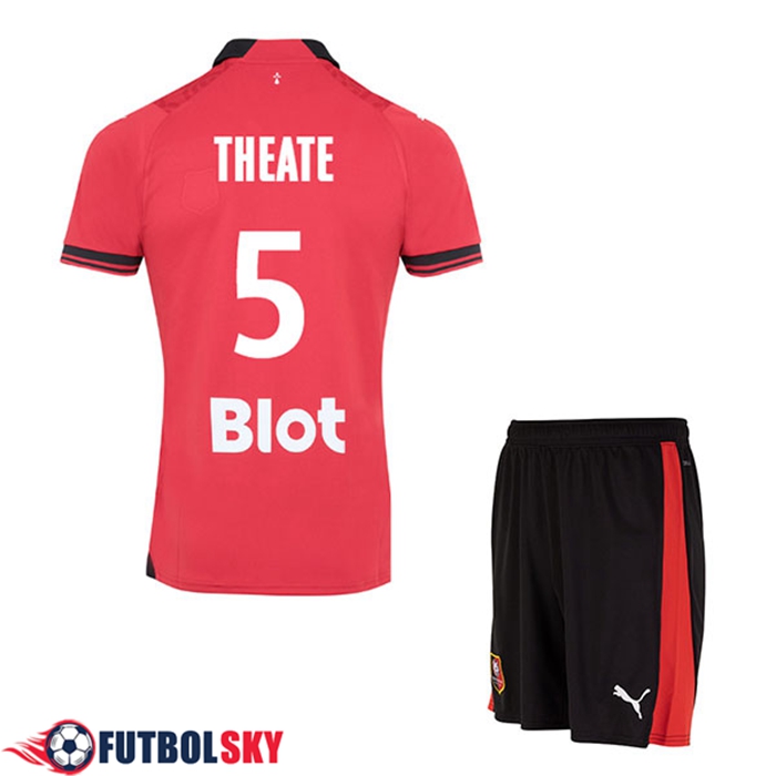 Camisetas De Futbol Stade Rennais (THEATE #5) Ninos 2023/2024 Primera