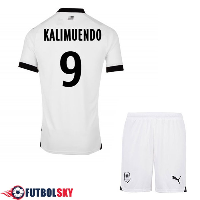 Camisetas De Futbol Stade Rennais (KALIMUENDO #9) Ninos 2023/2024 Segunda