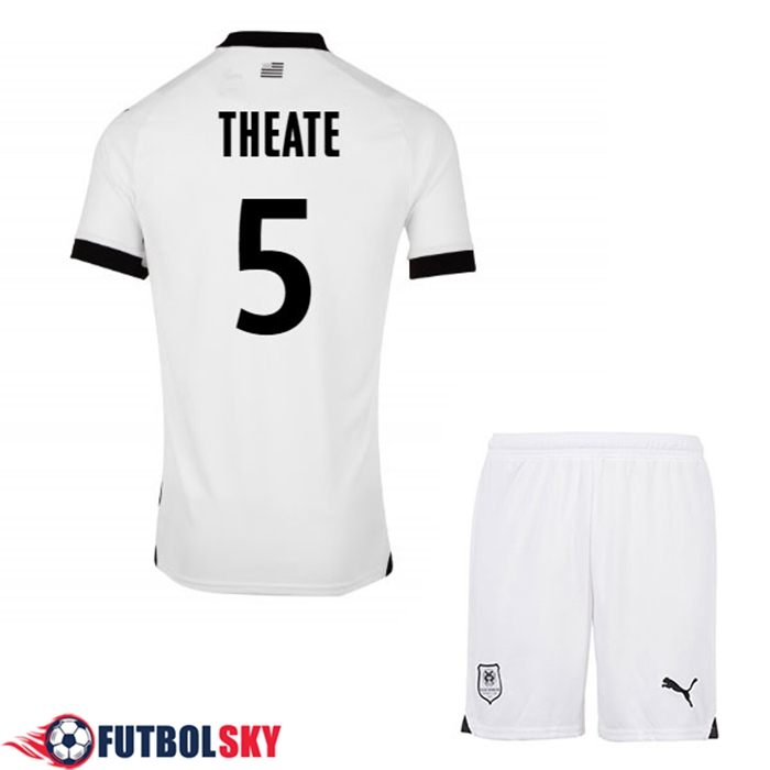 Camisetas De Futbol Stade Rennais (THEATE #5) Ninos 2023/2024 Segunda