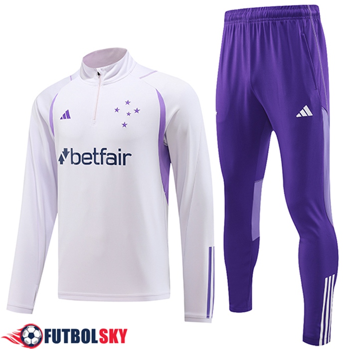 Chandal Equipos De Futbol Cruzeiro EC Blanco 2023/2024 -02