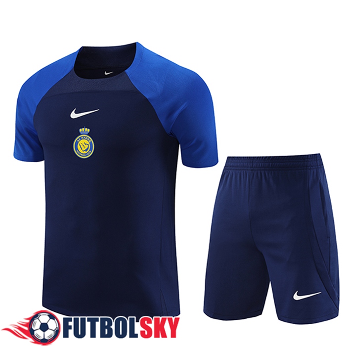 Camiseta Entrenamiento + Cortos Al-Nassr FC Azul marino 2023/2024
