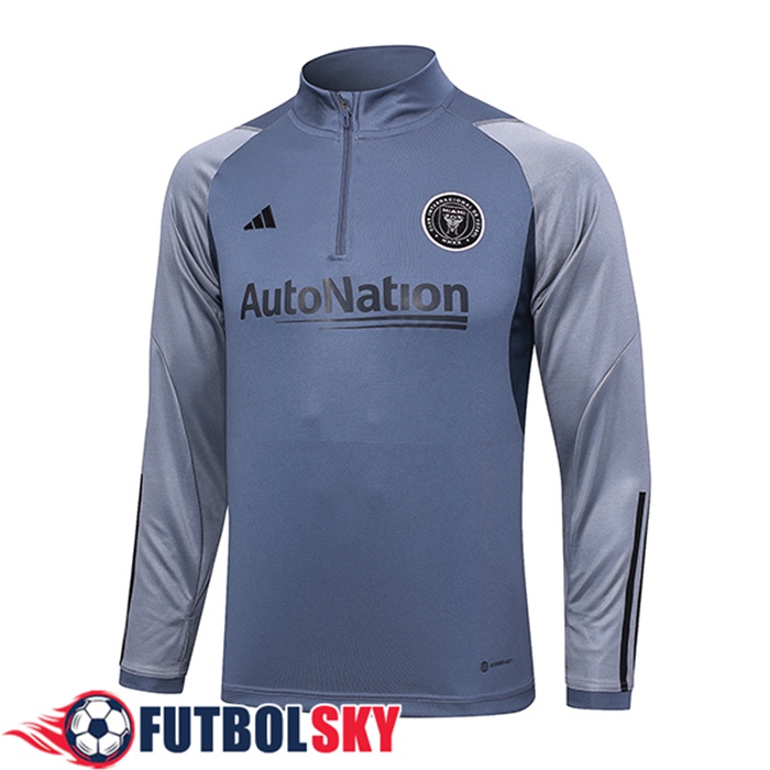 Sudadera De Entrenamiento Inter Miami CF Gris 2023/2024 -03