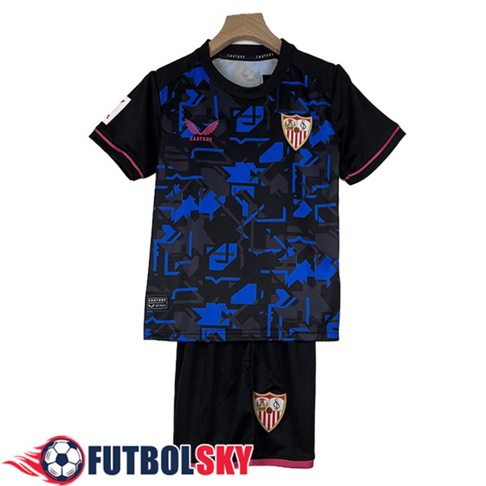 Camisetas De Futbol Sevilla FC Ninos Tercera 2023/2024