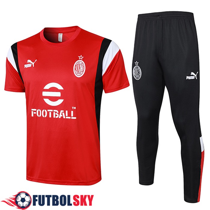 Camiseta Polo AC Milan Rojo 2023/2024 -02