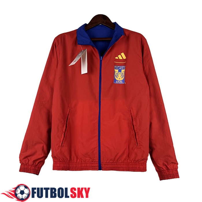 Rompevientos Tigres UANL Rojo 2023/2024