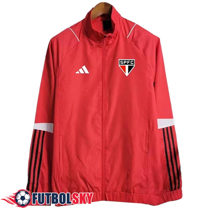 Rompevientos Sao Paulo FC Rojo 2023/2024 -05