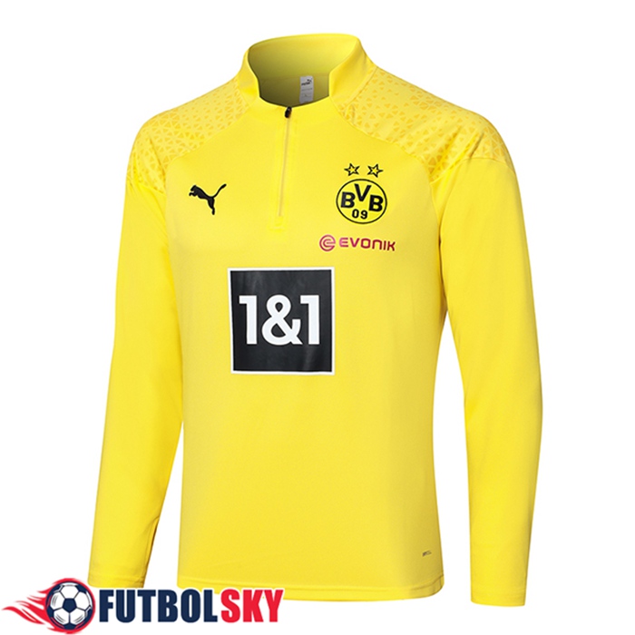 Sudadera De Entrenamiento Dortmund Amarillo 2023/2024 -03