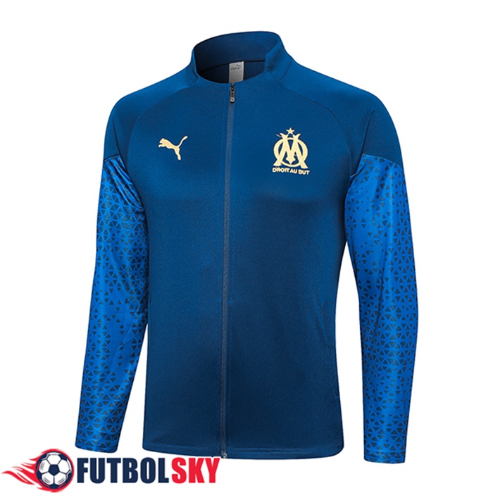 Chaquetas Futbol Marsella Azul 2023/2024