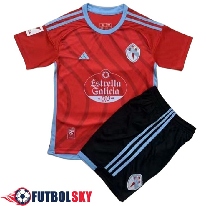 Camisetas De Futbol Celta Vigo Ninos Segunda 2023/2024