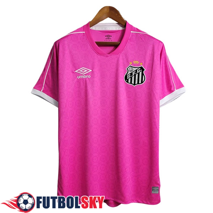 Camiseta Entrenamiento Santos Rosa 2023/2024