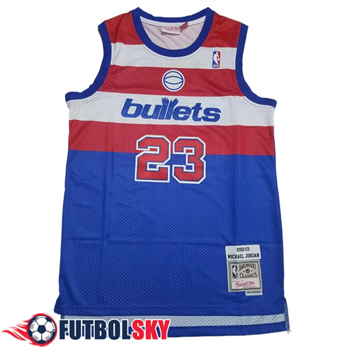 Camisetas De Futbol Washington Wizards (JORDAN #23) 2023/24 Azul