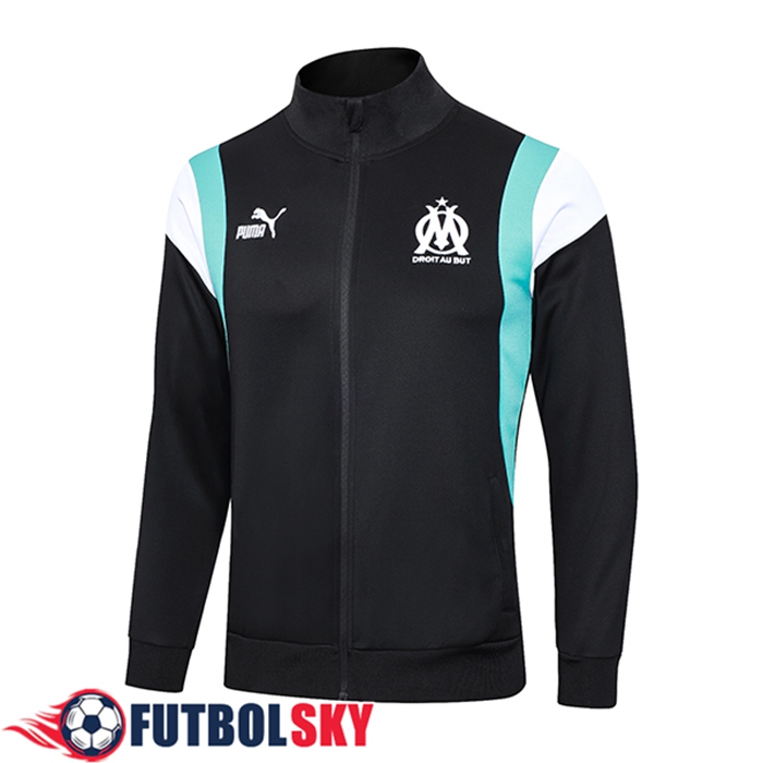 Chaquetas Futbol Marsella Negro 2023/2024