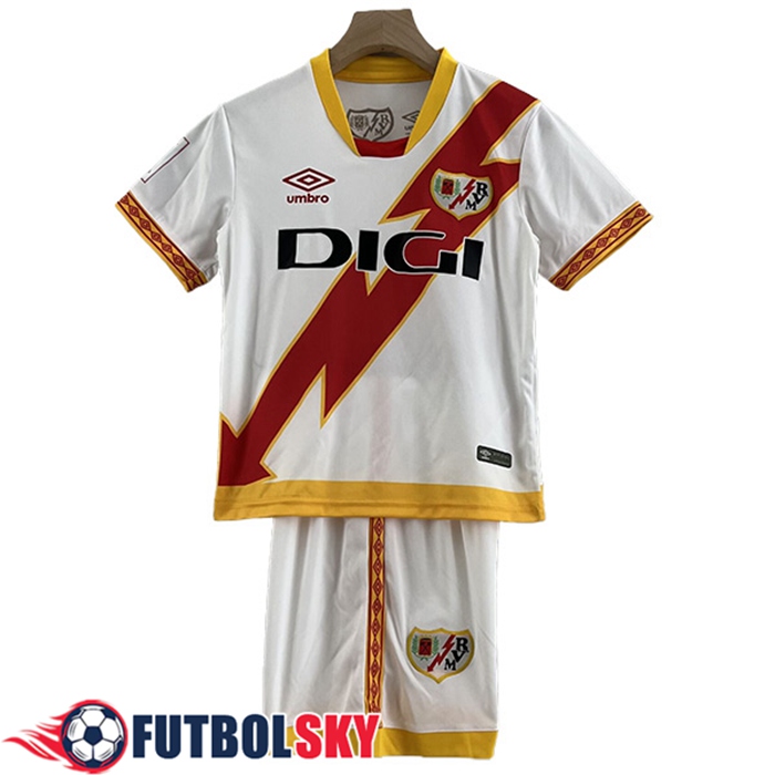 Camisetas De Futbol Rayo Vallecano Ninos Primera 2023/2024