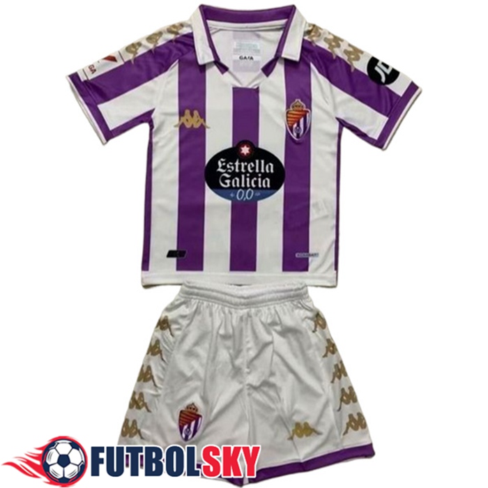 Camisetas De Futbol Real Valladolid Ninos Primera 2023/2024