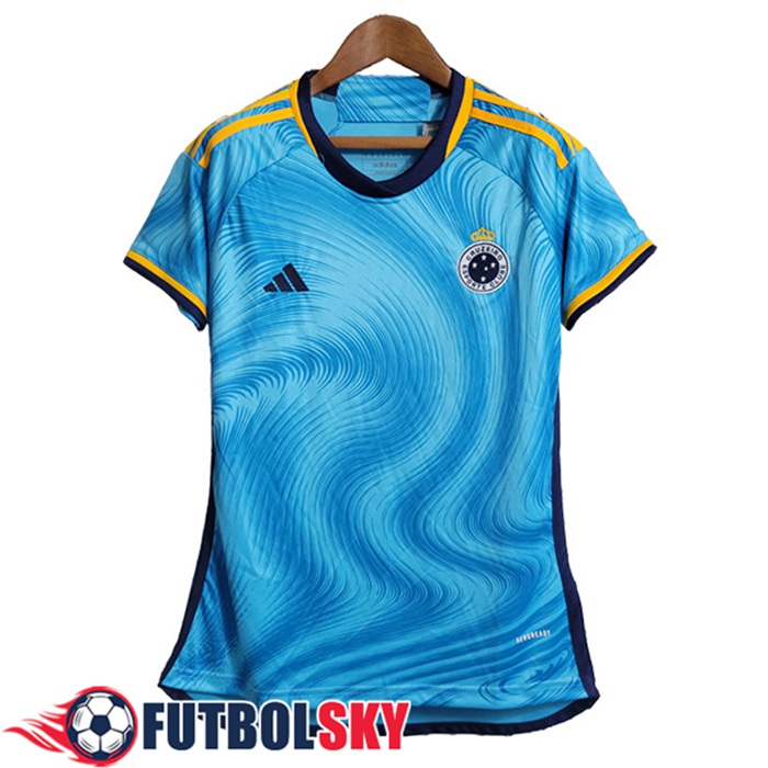 Camisetas De Futbol Cruzeiro Mujer Tercera 2023/2024