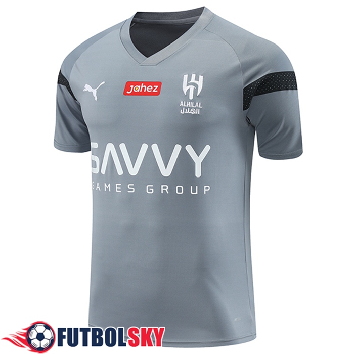 Camiseta Entrenamiento Al-Hilal Gris 2023/2024
