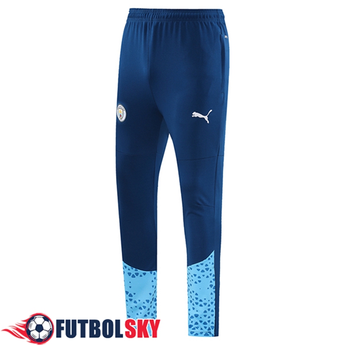 Pantalon Entrenamiento Manchester City Azul 2023/2024 -04