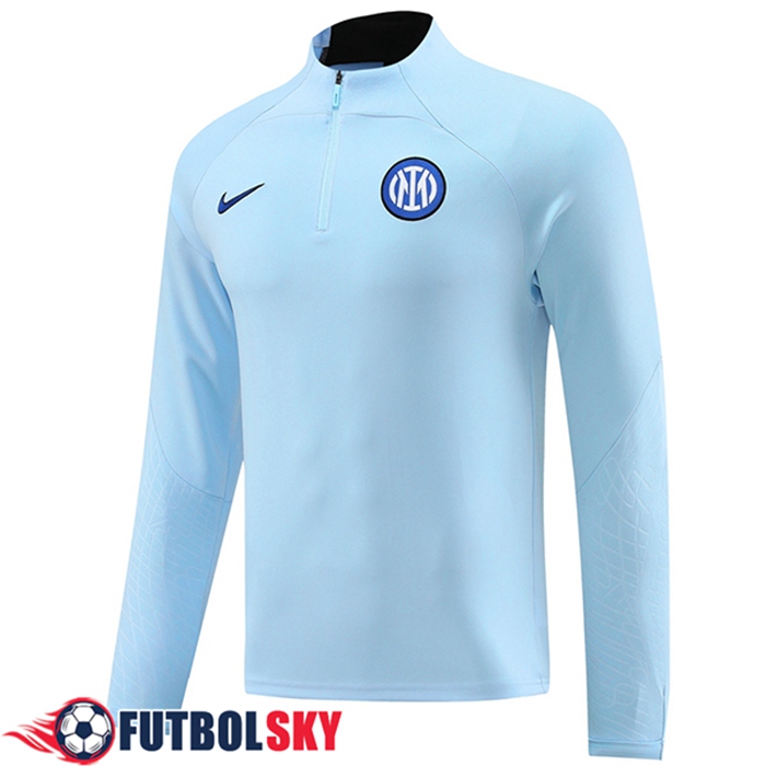 Sudadera De Entrenamiento Inter Milan Azul/Negro 2023/2024