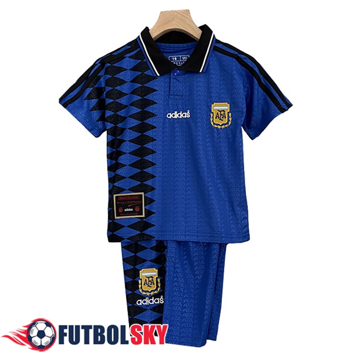 Camisetas De Futbol Argentina Retro Segunda Ninos 1994/1995