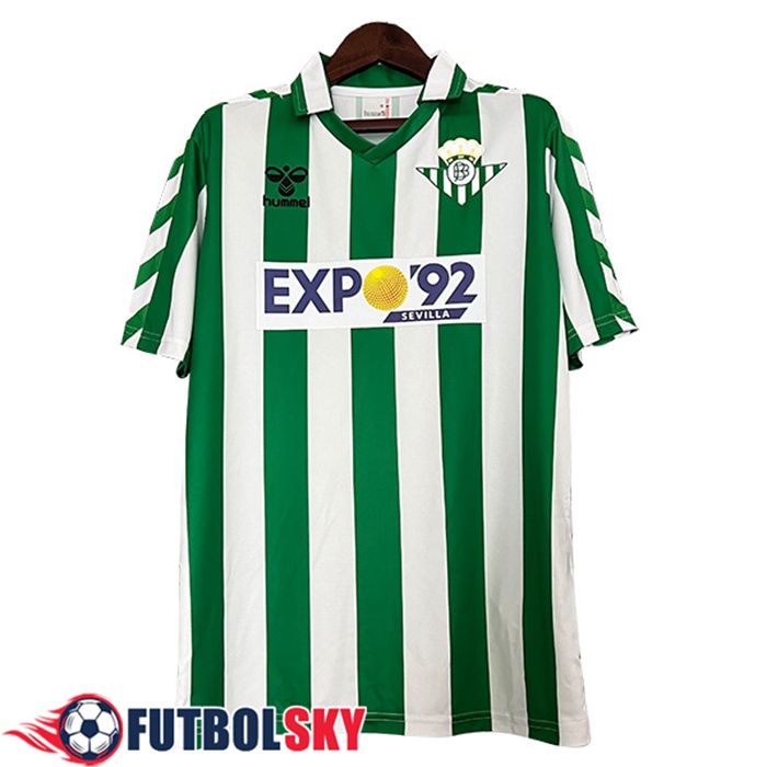 Camisetas De Futbol Real Betis Retro Primera 1988/1989