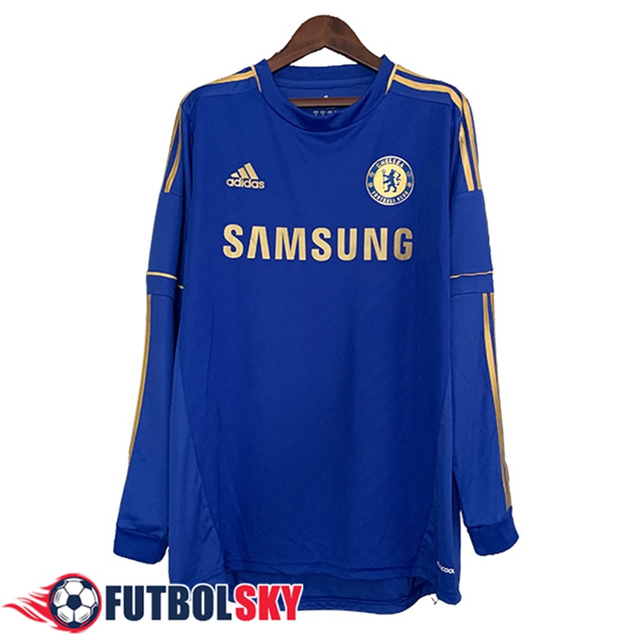 Camisetas De Futbol FC Chelsea Retro Primera Manga Largas 2012/2013