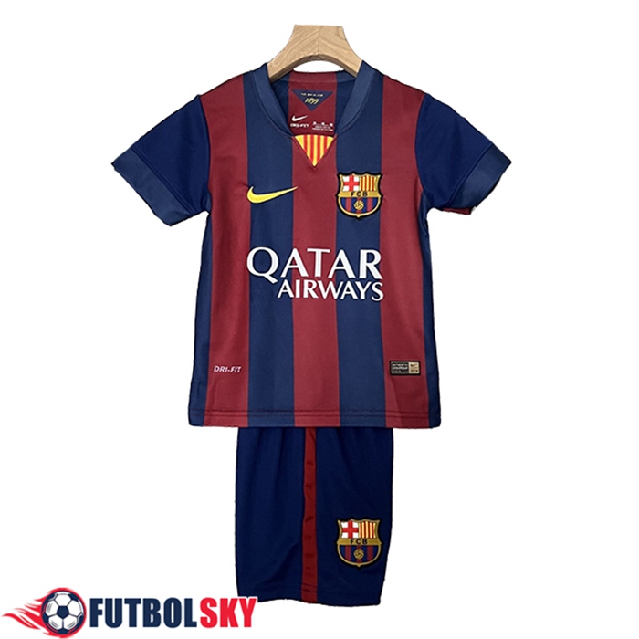 Camisetas De Futbol FC Barcelona Retro Ninos Primera 2014/2015