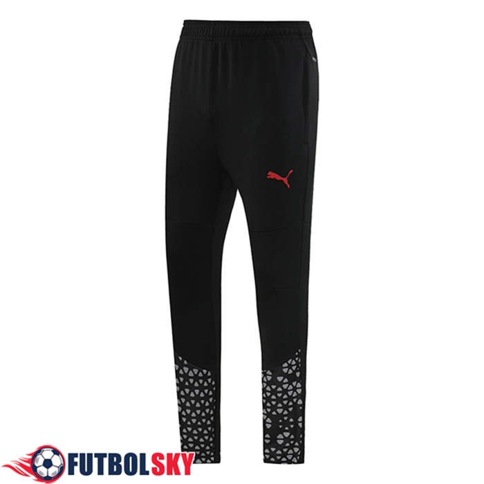 Pantalon Entrenamiento AC Milan Negro 2024/2025