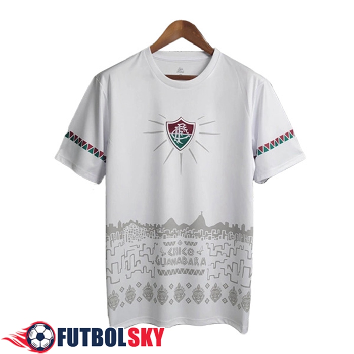 Camiseta Entrenamiento Fluminense Blanco/Gris 2024/2025