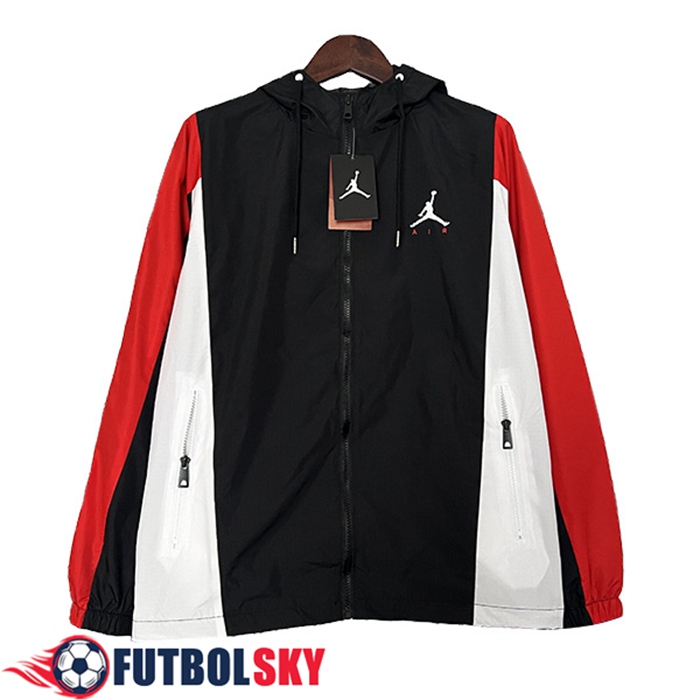 Rompevientos Jordan Negro/Blanco/Rojo 2024/2025