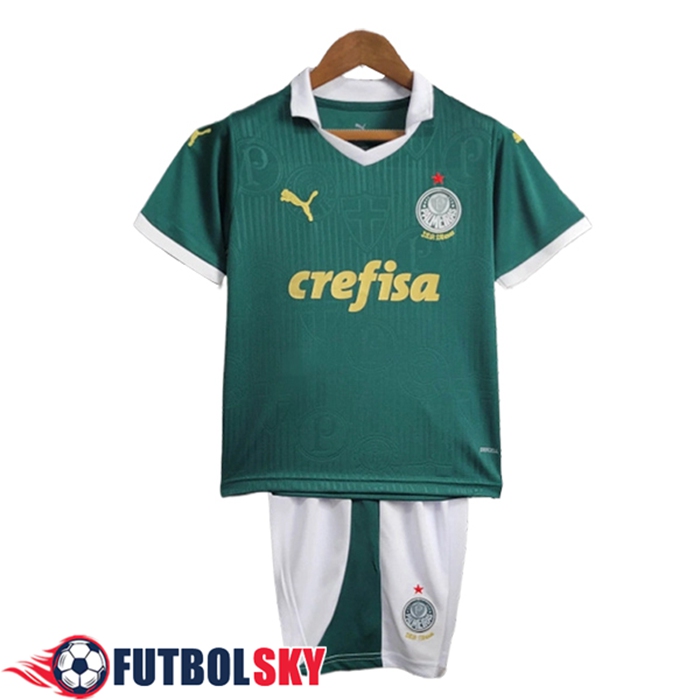 Camisetas De Futbol Palmeiras Ninos Primera 2024/2025