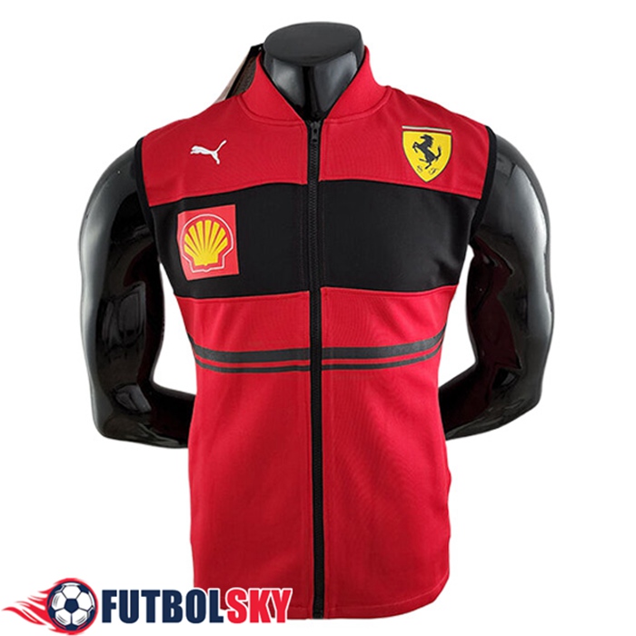 Chaquetas F1 Scuderia Ferrari Team Rojo/Negro 2024