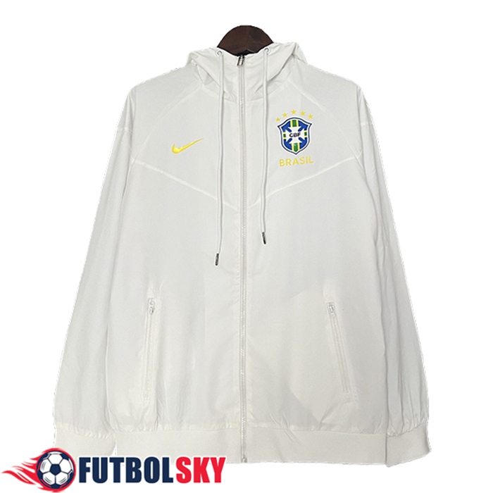 Rompevientos Brasil Blanco 2024/2025