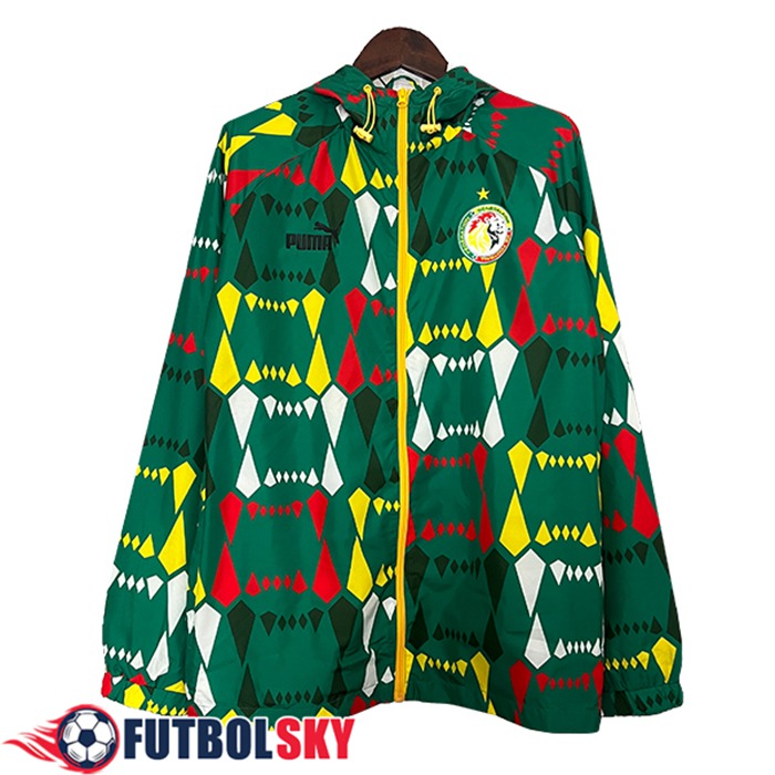 Rompevientos Senegal Verde/Amarillo 2024/2025