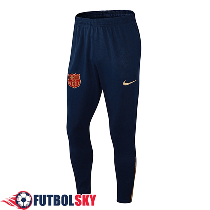 Pantalon Entrenamiento FC Barcelona Azul Oscuro 2024/2025