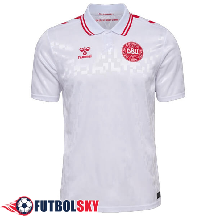 Camiseta Nacional Dinamarca Segunda 2024/2025