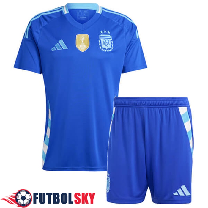Camisetas De Futbol Argentina Ninos Segunda 2024/2025