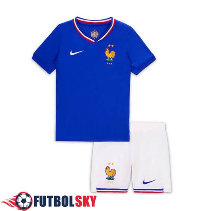 Nueva Camisetas De Futbol Francia Ninos Primera 2024/2025