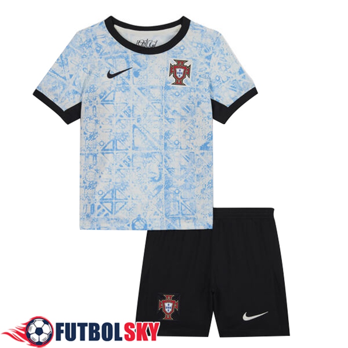 Nueva Camisetas De Futbol Portugal Ninos Segunda 2024/2025