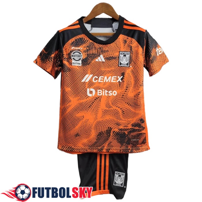 Camisetas De Futbol Tigres UANL Ninos 2023/2024