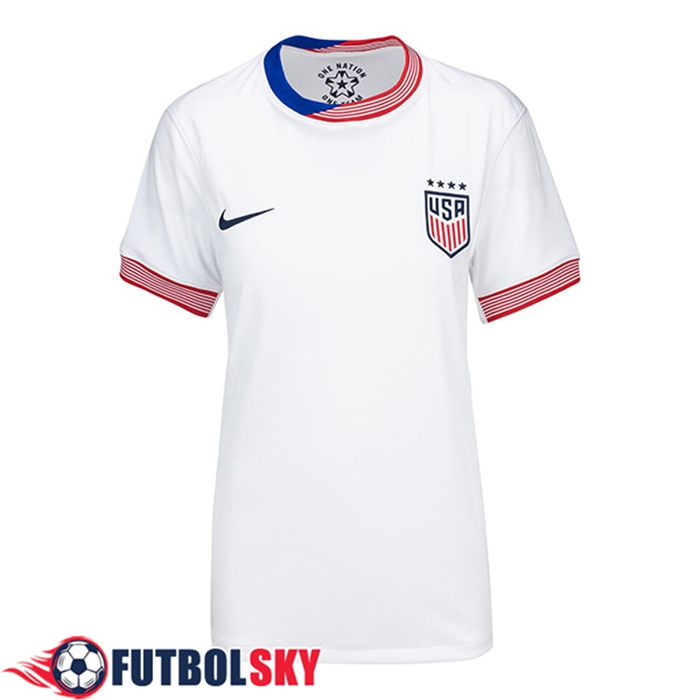 Camisetas De Futbol Estados Unidos Mujer Primera 2024/2025