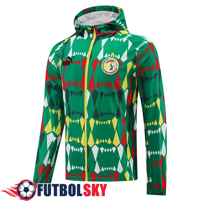 Rompevientos Sénégal Verde/Amarillo/Rojo 2024/2025