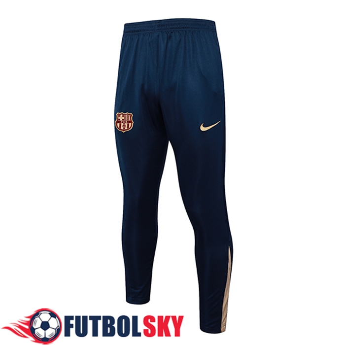 Pantalon Entrenamiento FC Barcelona Azul/Amarillo 2024/2025
